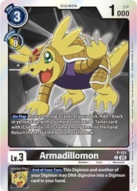 Armadillomon - P-121 (Tamer Party Pack -The Beginning- Ver. 2.0) - Digimon Promotion Cards - Digimon Card Game card