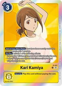 Kari Kamiya - P-127 (Tamer Party Pack -The Beginning- Ver. 2.0) - Digimon Promotion Cards - Digimon Card Game card