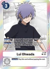 Lui Ohwada - P-130 (Tamer Party Pack -The Beginning- Ver. 2.0) - Digimon Promotion Cards - Digimon Card Game card