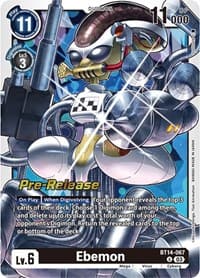 Ebemon - Blast Ace Pre-Release Cards - Digimon Card Game card