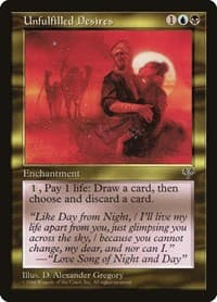 Unfulfilled Desires - Mirage - Magic: The Gathering card