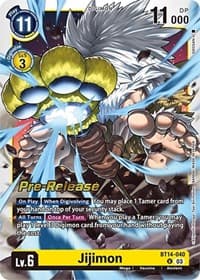 Jijimon - Blast Ace Pre-Release Cards - Digimon Card Game card