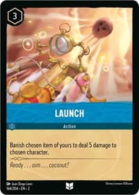Launch - Rise of the Floodborn - Disney Lorcana card