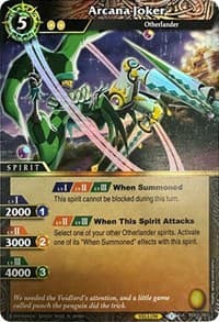 Arcana Joker (Box Topper) - Battle Spirits Saga Promo Cards - Battle Spirits Saga card