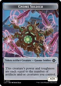 Gnome Soldier Token - The Lost Caverns of Ixalan - Magic: The Gathering card