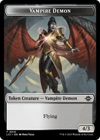 Vampire Demon Token - The Lost Caverns of Ixalan - Magic: The Gathering card