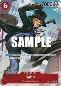 Sabo (007) (Alternate Art) - Awakening of the New Era - One Piece Card Game card