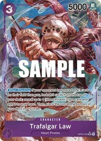 Trafalgar Law (Alternate Art) (069) - Awakening of the New Era - One Piece Card Game card