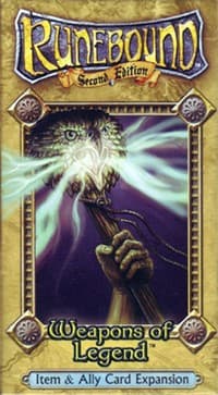Runebound: Weapons of Legend Expansion - Fantasy Flight Games - Boardgames card