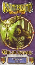 Runebound: Wildlander Character Deck - Fantasy Flight Games - Boardgames card