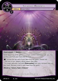 Solaria's Darkness - Judgment of the Rogue Planet - Force of Will card