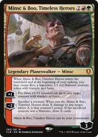Minsc & Boo, Timeless Heroes - Promo Pack: The Lost Caverns of Ixalan - Magic: The Gathering card