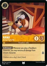 Nana - Darling Family Pet - Rise of the Floodborn - Disney Lorcana card