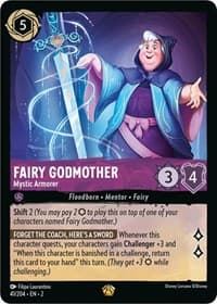 Fairy Godmother - Mystic Armorer - Rise of the Floodborn - Disney Lorcana card
