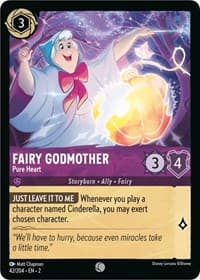 Fairy Godmother - Pure Heart - Rise of the Floodborn - Disney Lorcana card