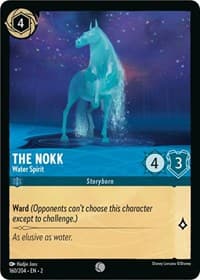 The Nokk - Water Spirit - Rise of the Floodborn - Disney Lorcana card
