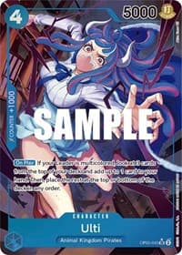 Ulti (Alternate Art) - Awakening of the New Era - One Piece Card Game card