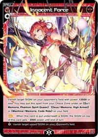 Innocent Force - Reunion Diva - WIXOSS card