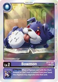 Bowmon (Blast Ace Box Promotion Pack) - Blast Ace - Digimon Card Game card