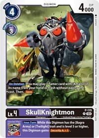 SkullKnightmon - P-115 (3rd Anniversary Survey Pack) - Digimon Promotion Cards - Digimon Card Game card