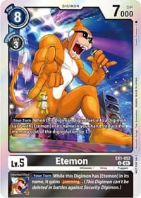 Etemon (Blast Ace Double Pack Set) - Classic Collection - Digimon Card Game card