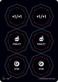Punch Card Token (1 // 2) - The Lost Caverns of Ixalan - Magic: The Gathering card