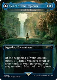 Heart of the Explorer - Search for Azcanta - Secret Lair Drop Series - Magic: The Gathering card