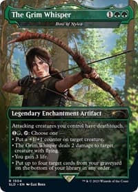 The Grim Whisper - Bow of Nylea - Secret Lair Drop Series - Magic: The Gathering card