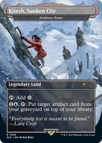 Kitezh, Sunken City - Academy Ruins - Secret Lair Drop Series - Magic: The Gathering card