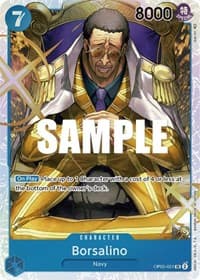 Borsalino - Awakening of the New Era - One Piece Card Game card