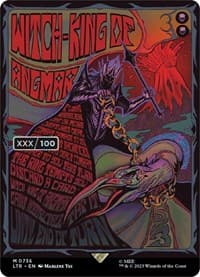 Witch-king of Angmar (Borderless Poster) (Serial Numbered) - Universes Beyond: The Lord of the Rings: Tales of Middle-earth - Magic: The Gathering card