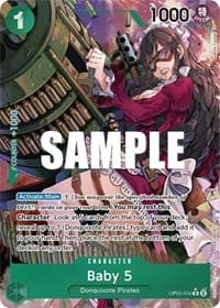 Baby 5 (034) (Alternate Art) - Awakening of the New Era - One Piece Card Game card