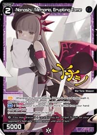 Nanashi//Memoria, Erupting Tome (Parallel Foil) - Reunion Diva - WIXOSS card