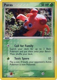 Paras - Trading Card Game Classic - Pokemon card