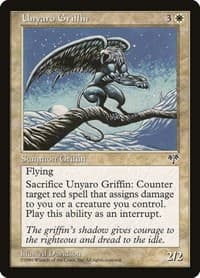Unyaro Griffin - Mirage - Magic: The Gathering card