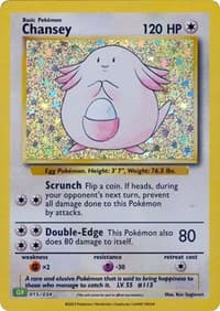 Chansey - Trading Card Game Classic - Pokemon card
