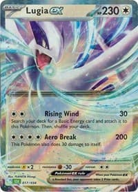 Lugia ex - Trading Card Game Classic - Pokemon card