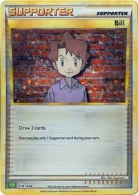 Bill (CLV) - Trading Card Game Classic - Pokemon card
