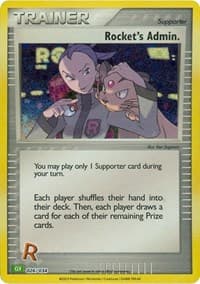 Rocket's Admin. (CLV) - Trading Card Game Classic - Pokemon card