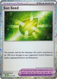 Sun Seed - Trading Card Game Classic - Pokemon card
