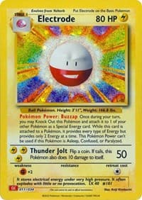 Electrode - Trading Card Game Classic - Pokemon card