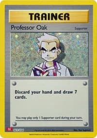 Professor Oak (CLC) - Trading Card Game Classic - Pokemon card