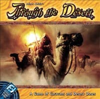 Through the Desert Board Game - Fantasy Flight Games - Boardgames card