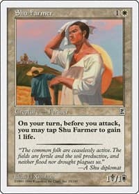 Shu Farmer - Portal Three Kingdoms - Magic: The Gathering card
