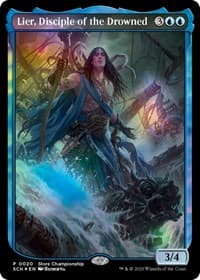 Lier, Disciple of the Drowned - Game Day & Store Championship Promos - Magic: The Gathering card