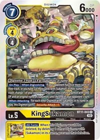 KingSukamon (Winner Pack -Blast Ace-) - Dimensional Phase - Digimon Card Game card