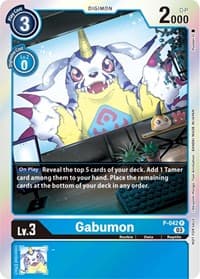 Gabumon (Winner Pack -Blast Ace-) - Digimon Promotion Cards - Digimon Card Game card