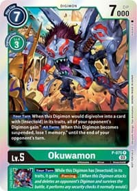 Okuwamon (Winner Pack -Blast Ace-) - Digimon Promotion Cards - Digimon Card Game card