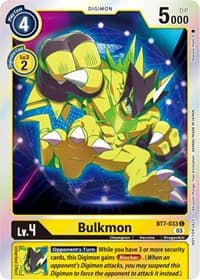 Bulkmon (Official Tournament Pack Vol.11) - Next Adventure - Digimon Card Game card