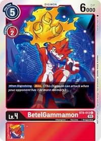 BetelGammamon (Official Tournament Pack Vol.11) - New Awakening - Digimon Card Game card